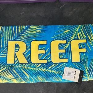 Reef Blue and Yellow Beach Towel